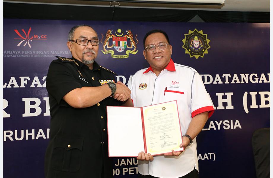 Majlis Lafaz Ikrar dan Menandatangani Ikrar Bebas Rasuah (IBR) Suruhanjaya Persaingan Malaysia