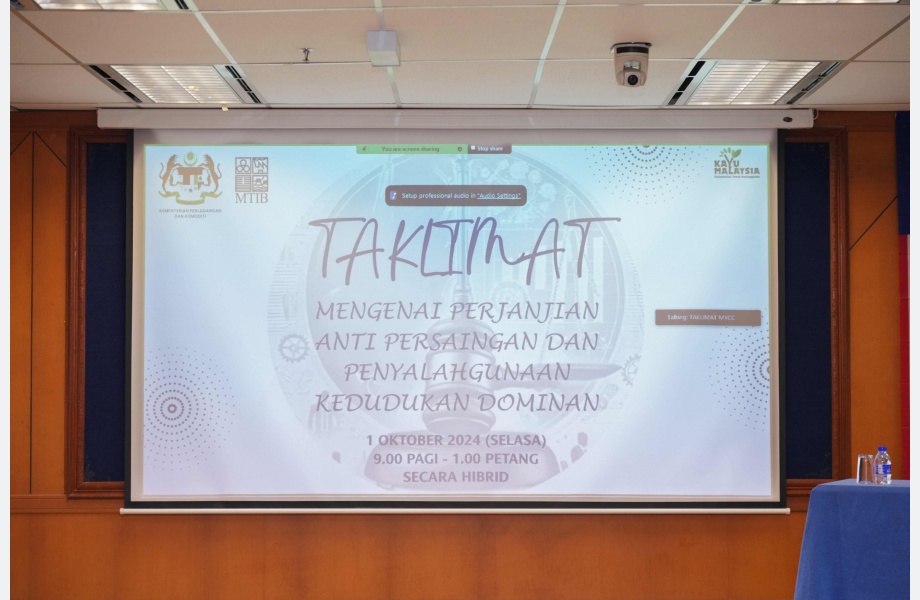 MTIB - Taklimat Perjanjian Anti Persaingan Dan Penyalahgunaan Kedudukan Dominan