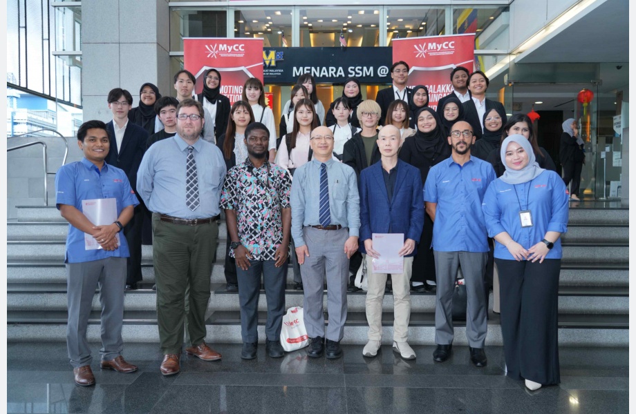 Educational Visit to MyCC from Ritsumeikan University, Kyoto, Japan