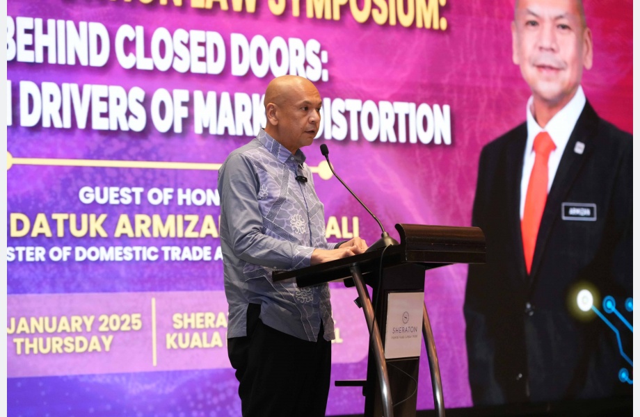 MyCC COMPETITION LAW SYMPOSIUM 'BEHIND CLOSE DOORS - THE HIDDEN DRIVERS OF MARKET DISTORTION'