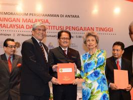 Majlis Menandatangani Memorandum Persefahaman Antara Suruhanjaya Persaingan Malaysia (MyCC), Maktab Koperasi Malaysia (MKM) dan Institusi Pengajian Tinggi (IPT)