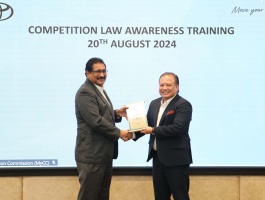 Penceramah bagi UMW Toyota Motor Sdn Bhd Complicance Program berkenaan Talk on Competition Law
